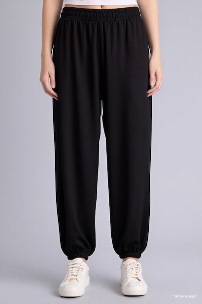 Pantalon basique Coupe ballon