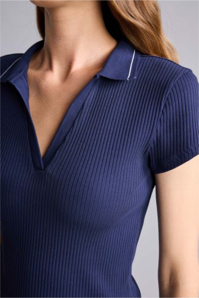 Fitilli Polo Tişört