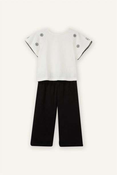 2 piece Regular Fit Crew Neck Set