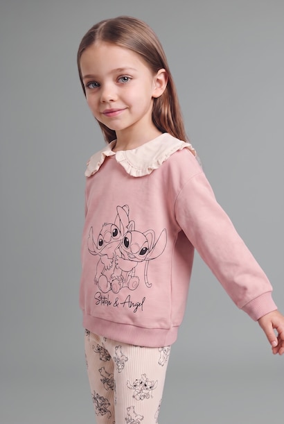 2 piece Regular Fit Baby Collar Lilo & Stitch Licensed Set