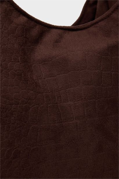 Kadın Süet Omuz Çantası