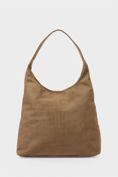 Kadın Süet Omuz Çantası