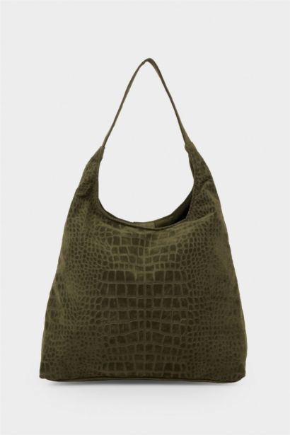 Kadın Süet Omuz Çantası