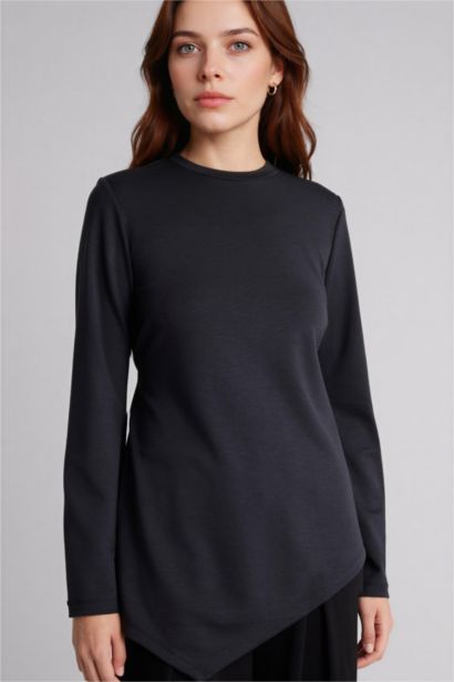 Regular Fit Long Sleeve Tunic