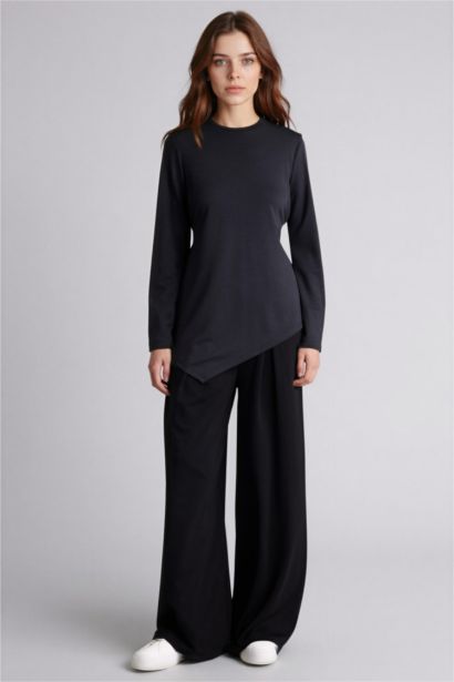 Regular Fit Long Sleeve Tunic