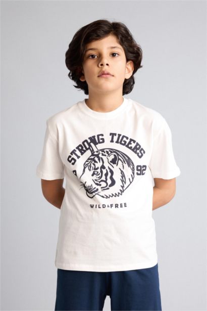 Tişört Şort 2'li Pijama Takımı Erkek Çocuk