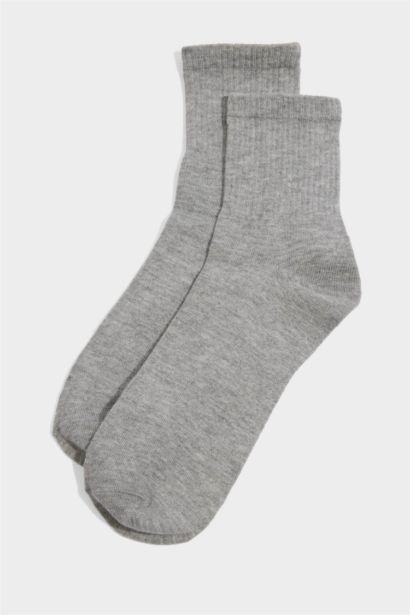 Erkek Dikişsiz 3'lü Bambu Soket Çorap