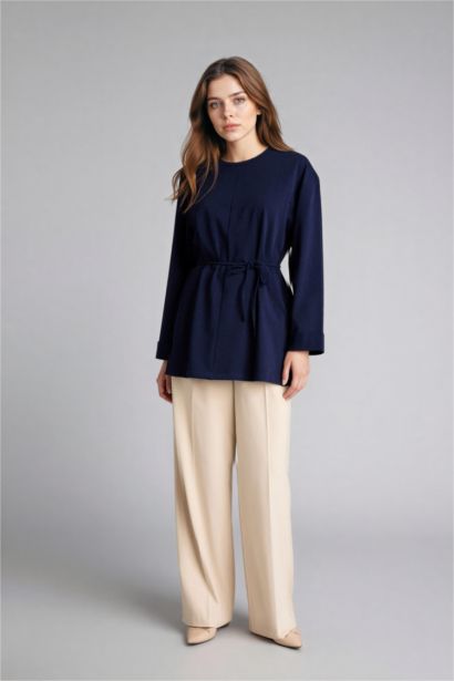 Loose Fit Long Sleeve Tunic