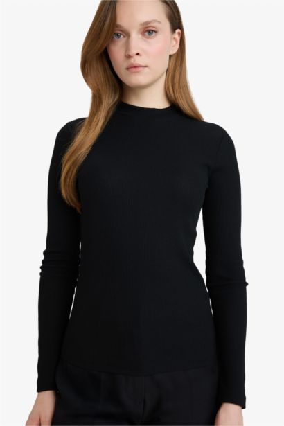 Slim Fit Long Sleeve Tunic