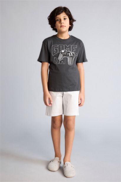 Tişört Şort 2'li Pijama Takımı Erkek Çocuk