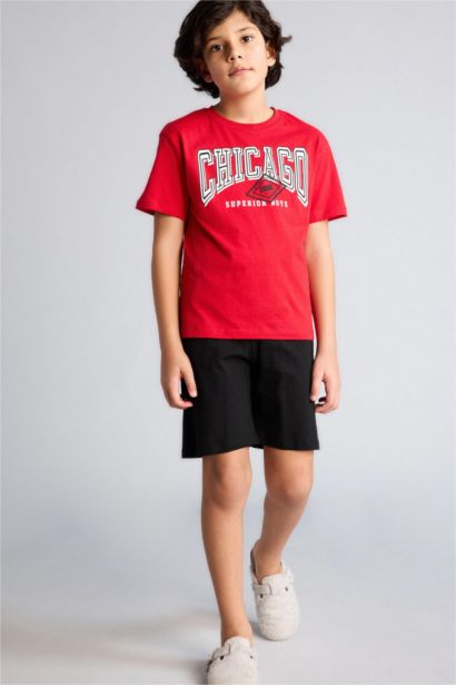 Tişört Şort 2'li Pijama Takımı Erkek Çocuk