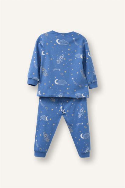 Baby Boy Star Pattern 2 Piece Pyjamas Set