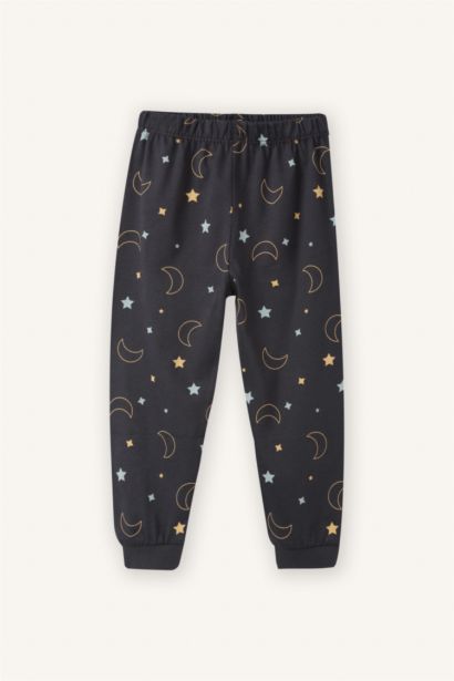 طقم بيجاما اولادي قصة عادية من قطعتين