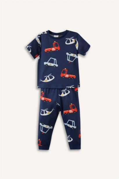 2'li Erkek Bebek Pijama Takımı 