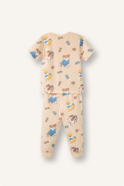 Baby Boy 2 Piece Printed Pyjamas Set