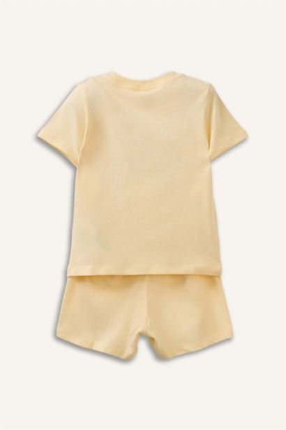 Hayvan Desenli 2'li Pijama Takımı Erkek Bebek