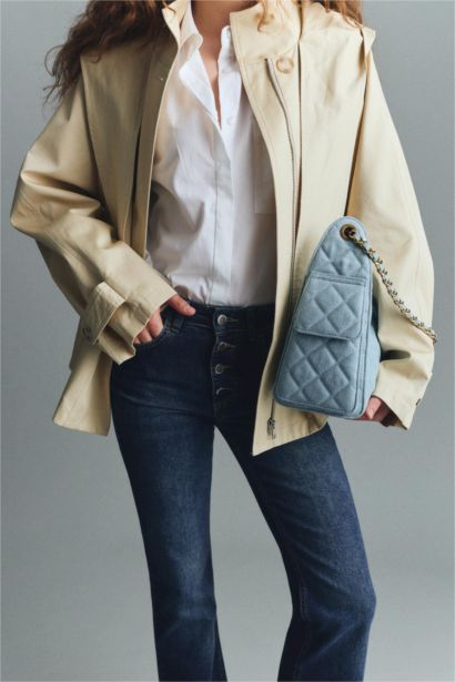 Mia Flare Fit Normal Waist Long Jeans