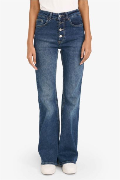 Mia Flare Fit Normal Waist Long Jeans