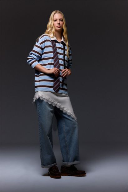 Low Waist Long Jeans