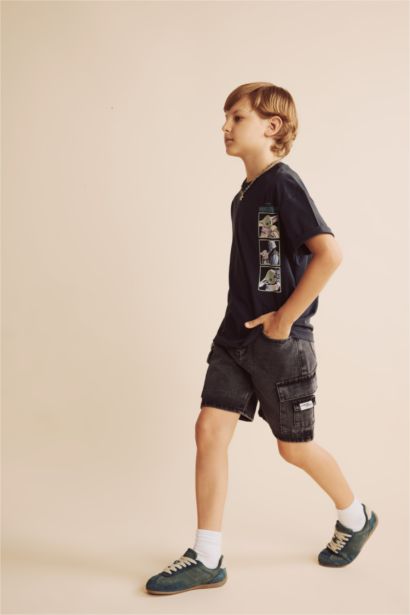 Boy Oversize Fit Star Wars Licensed Short Sleeve T-Shirt