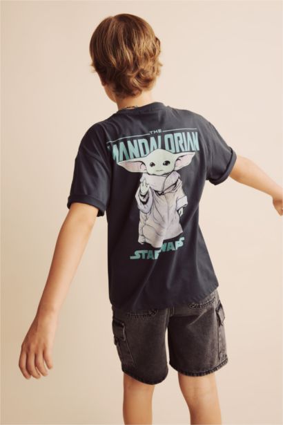 Boy Oversize Fit Star Wars Licensed Short Sleeve T-Shirt