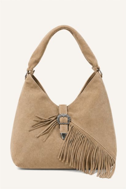 Woman Suede Handbag