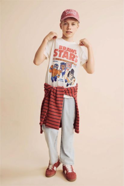 Boy Brawl Stars New Regular Fit T-Shirt