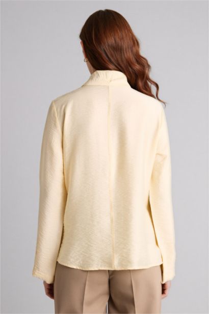 Regular Fit V-Neck Long Sleeve Shirt