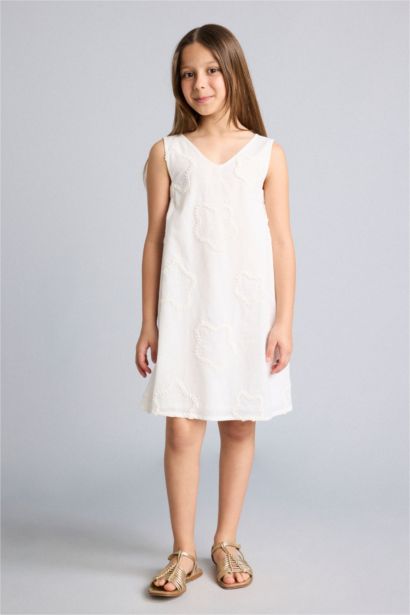 Sleeveless Woven Dress