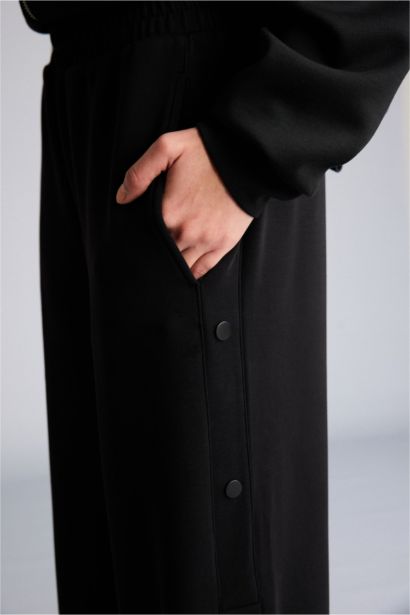 Wide Leg Long Modal Sports Sweatpants