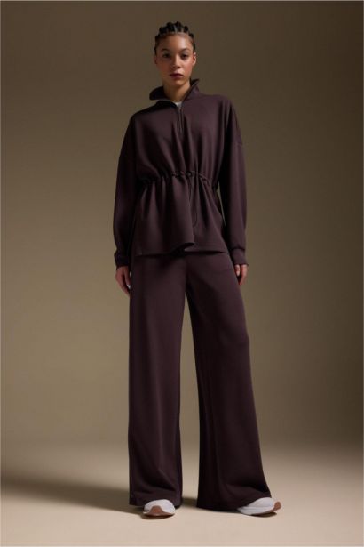 Wide Leg Long Modal Sports Sweatpants