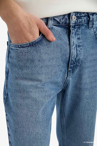 Straight Fıt Jean