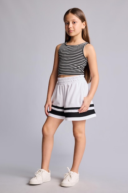 Girl Pique Shorts