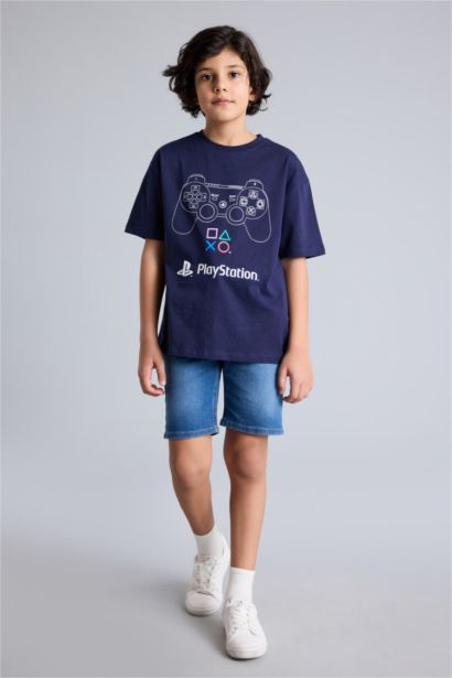 PlayStatıon Oversıze Tişört Erkek Çocuk