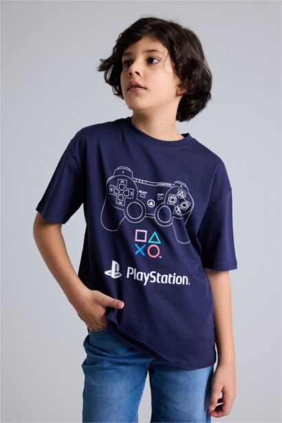 PlayStatıon Oversıze Tişört Erkek Çocuk