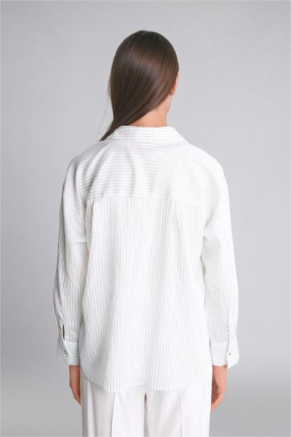 Relaxed Fit Uzun kollu Gömlek