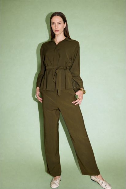 Relaxed Fit Uzun Kollu Gömlek