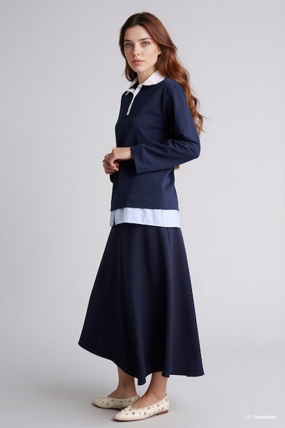 A Cut Skirt