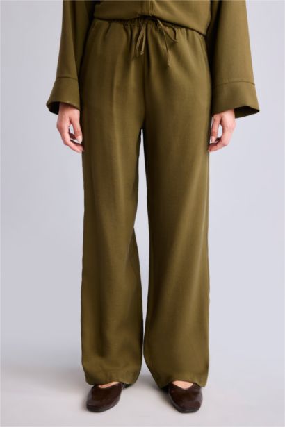 Straight Fit Trousers