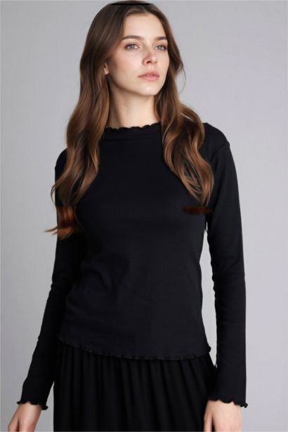 Slim Fit Long Sleeve Tunic