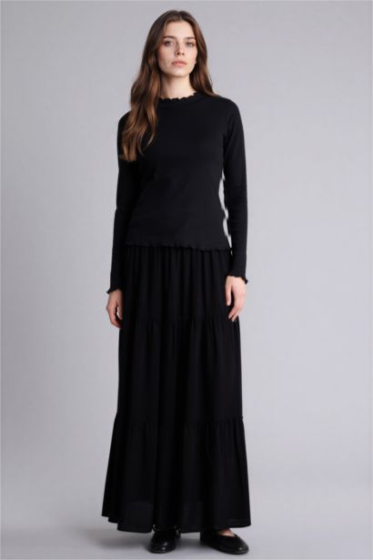 Slim Fit Long Sleeve Tunic