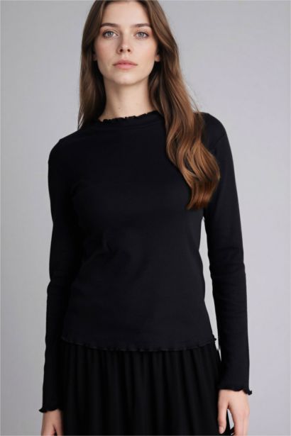 Slim Fit Long Sleeve Tunic
