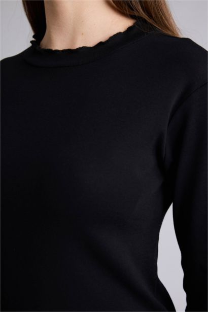 Slim Fit Long Sleeve Tunic