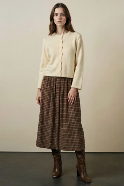 Regular Fıt Triko Hırka