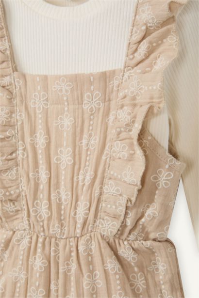 Baby Girl Floral Muslin 2 Piece Set