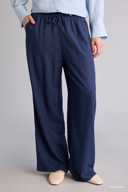 Regular Fit linen Trousers
