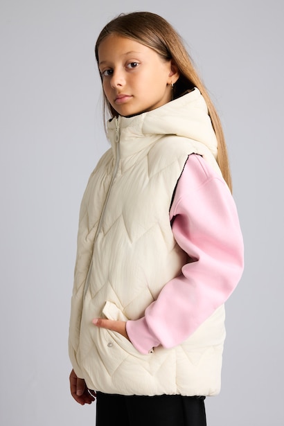 Gilet Coupe Oversize Fille