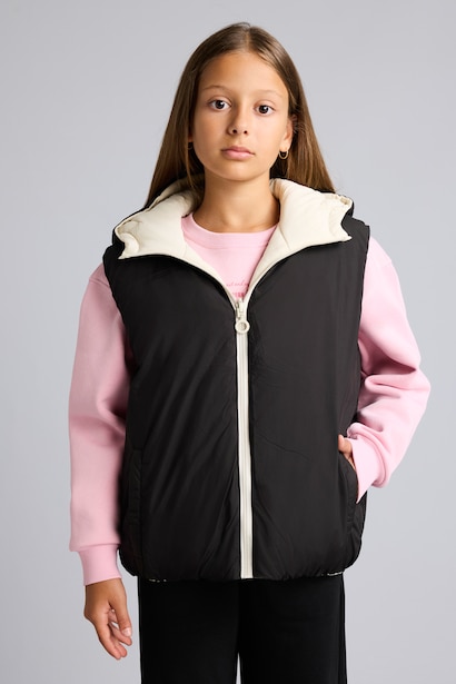 Gilet Coupe Oversize Fille