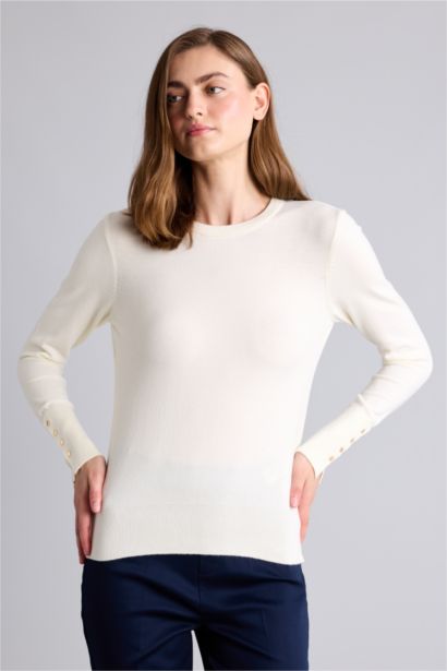 Regular Fit Crew Neck Pullover