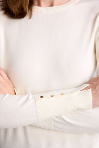 Regular Fit Crew Neck Pullover